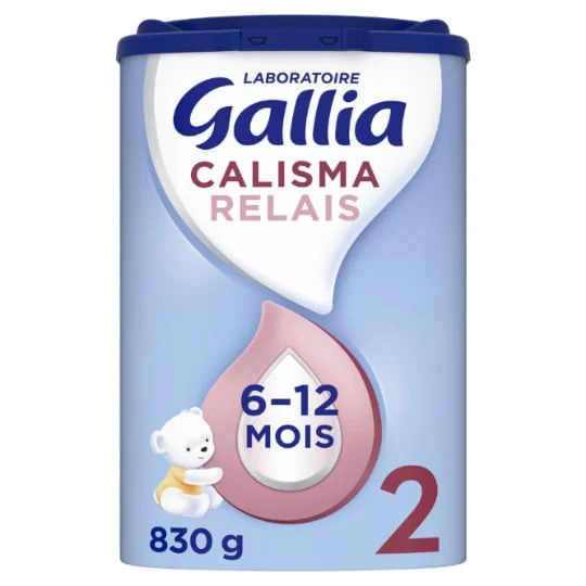 Lait bébé en poudre 2ème âge 6-12 mois Calisma Relais