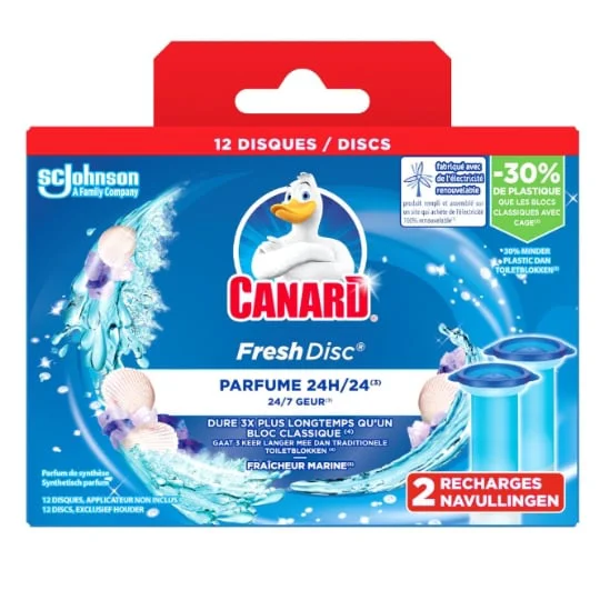 Fresh Disc - Recharge disque nettoyant WC fraîcheur marine