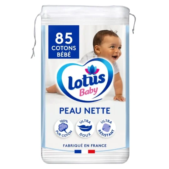 Coton bi-faces maxi carrés