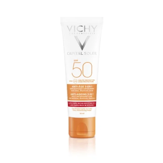 Soin visage anti-âge SPF50