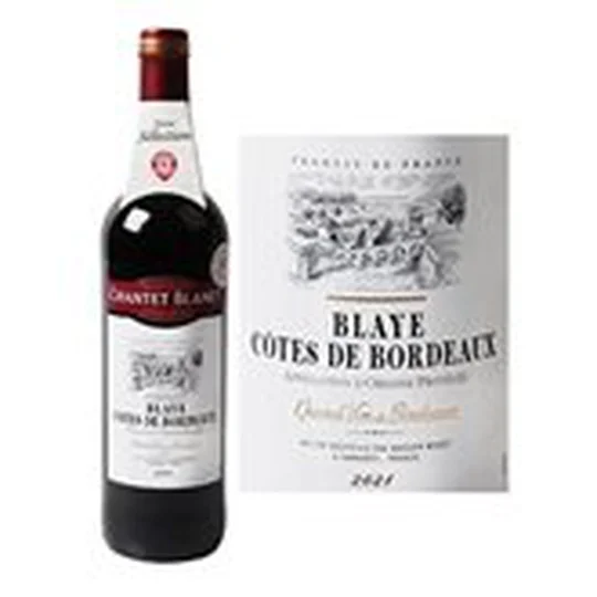 AOC Blaye Côtes de Bordeaux vin rouge
