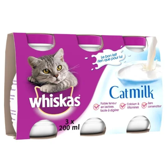 Lait pour chat adultes et junior Catmilk