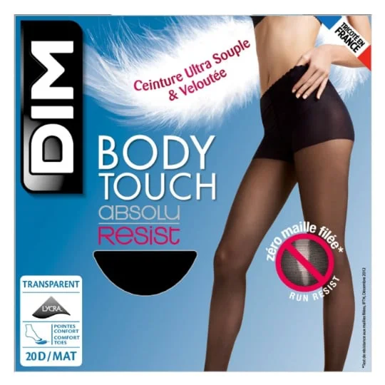 Collant femme voile noir 20D T3 Body touch