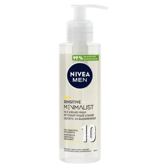 Gel Nettoyant Visage & Barbe Look Soigné & Peau Confortable Sensitive Promalist