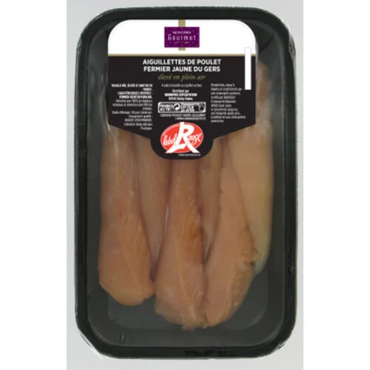 Aiguillettes De Poulet Fermier Jaune Du Gers Label Rouge Igp