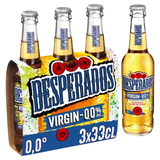 Bière blonde virgin sans alcool