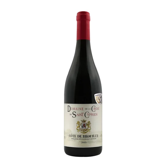 Côte Brouilly Domaine de la croix st cyprien HVE, Vin rouge