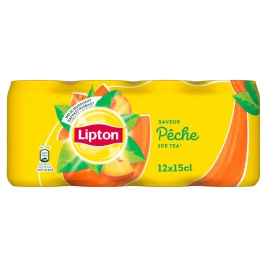 Boisson au thé pêche Ice Tea