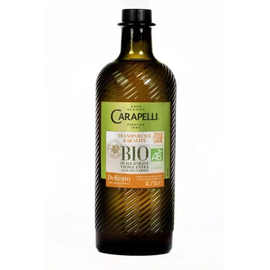 Huile d'olive vierge extra delicato Bio