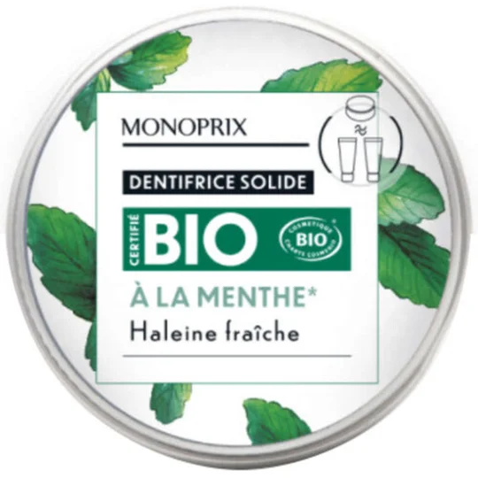 Dentifrice solide