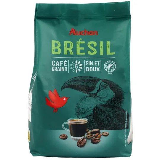 Café en grains du Brésil