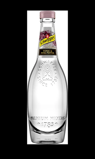 Boisson gazeuse tonic et pink pepper