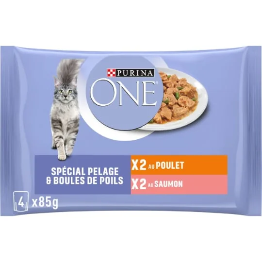 Pâtée pour chat spéciale pelage