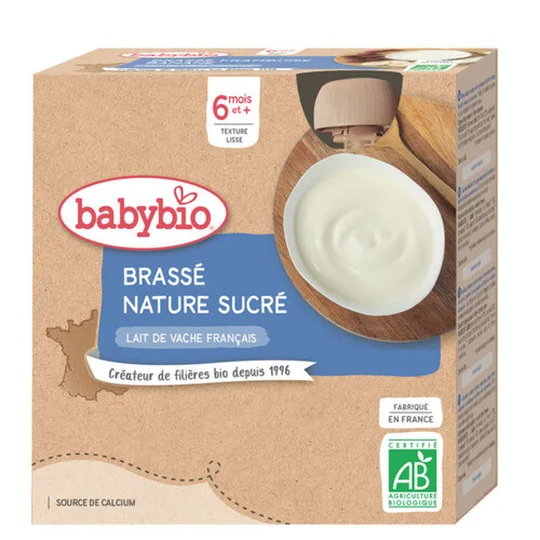 Gourdes brassé nature sucré 6M Bio