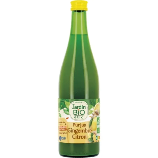 Jus gingembre citron Bio