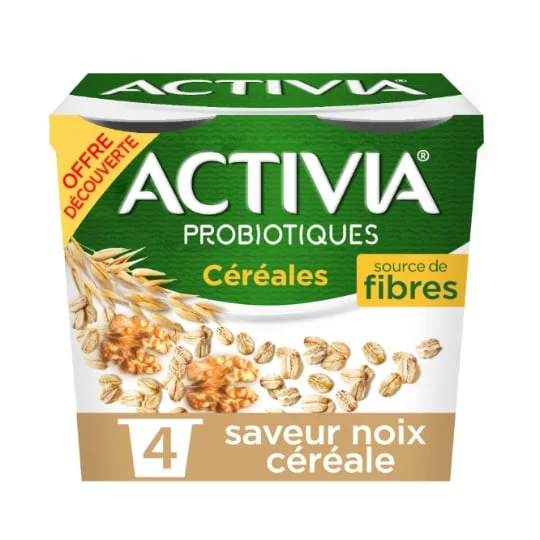 Yaourt céréales noix bifidus