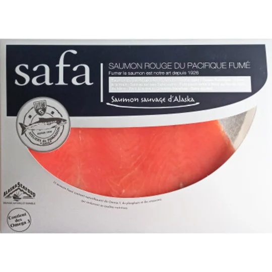 Saumon fumé bio atlantique x4 tranches