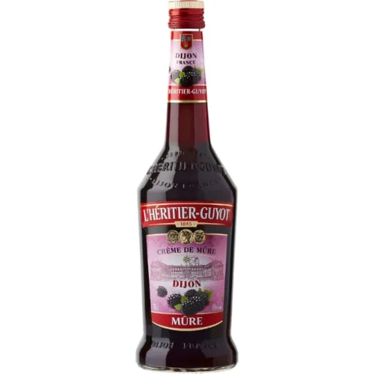 Liqueur crème de mûre de Dijon
