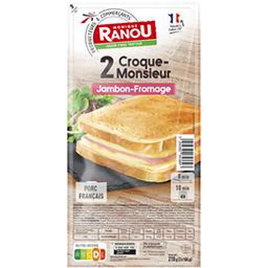 Croque-monsieur jambon fromage