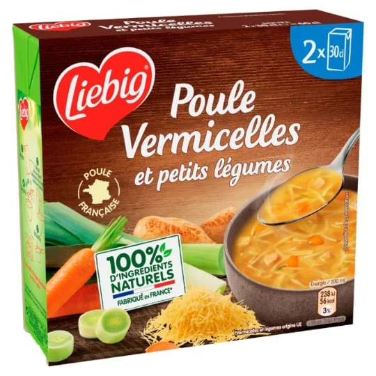 Bouillon de poule française