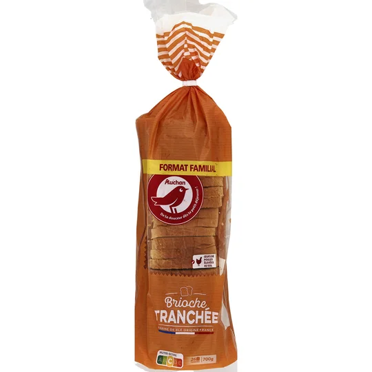 Brioche tranchée