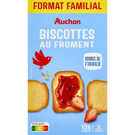 Biscottes au froment