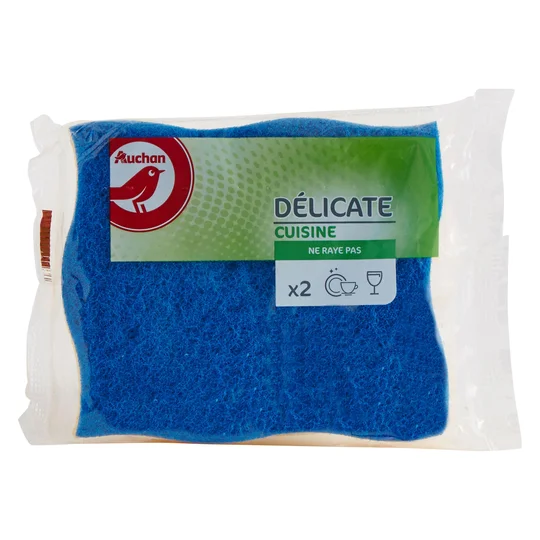Eponge cuisine pour surfaces délicates