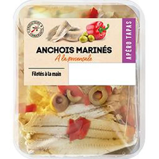 Anchois marinés à la provençale