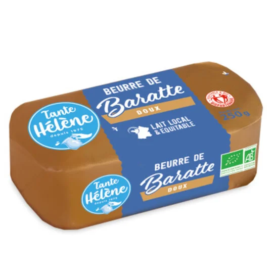 Beurre de Baratte Doux Bio
