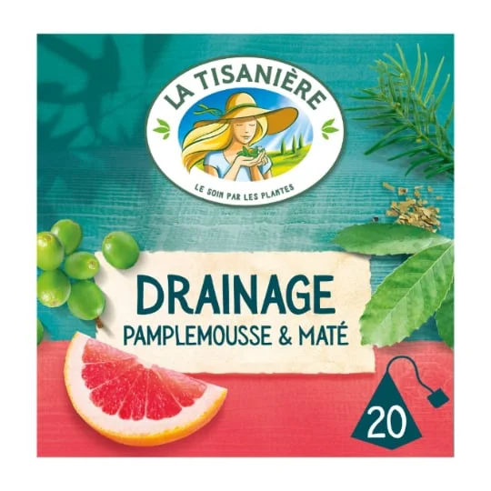 Infusion Drainage pamplemousse - x20