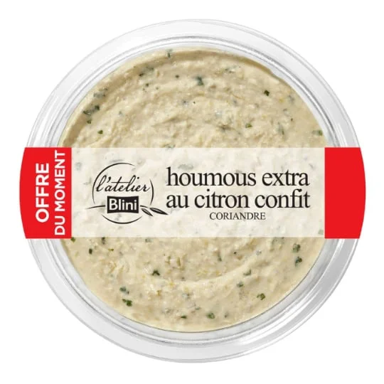 Houmous citron confit