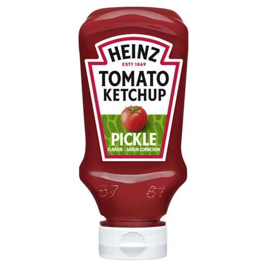 Tomato Ketchup Pickles Saveur Cornichon