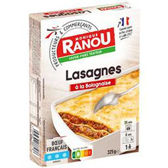 Lasagnes à la bolognaise