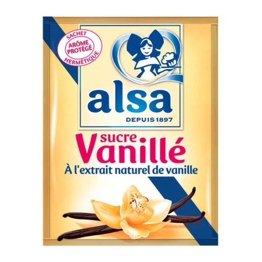 Sucre Vanillé à l'extrait naturel de vanille