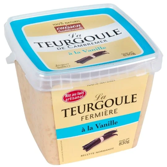 Riz au lait vanille