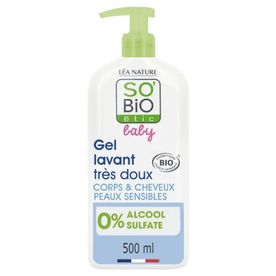 Gel Lavant Bébé Très Doux Bio