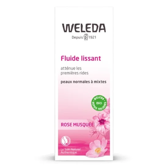 Crème visage anti-âge lissant rose musquée