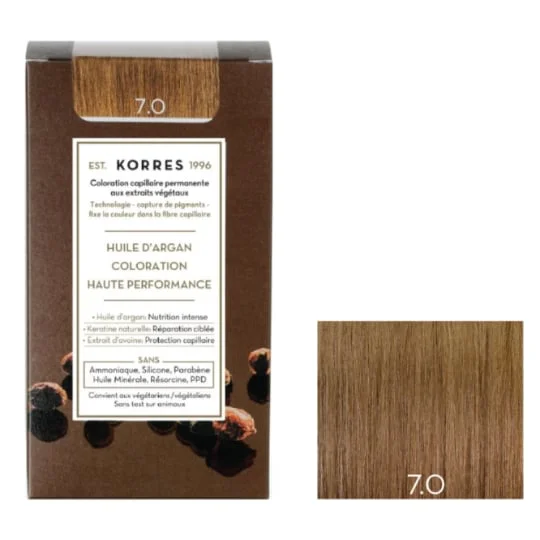 Coloration huile d'argan blond 7.0