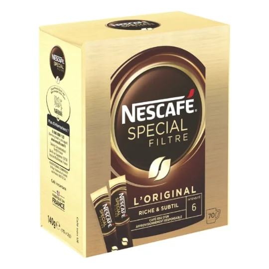 Café Soluble Spécial Filtre L'original Sticks