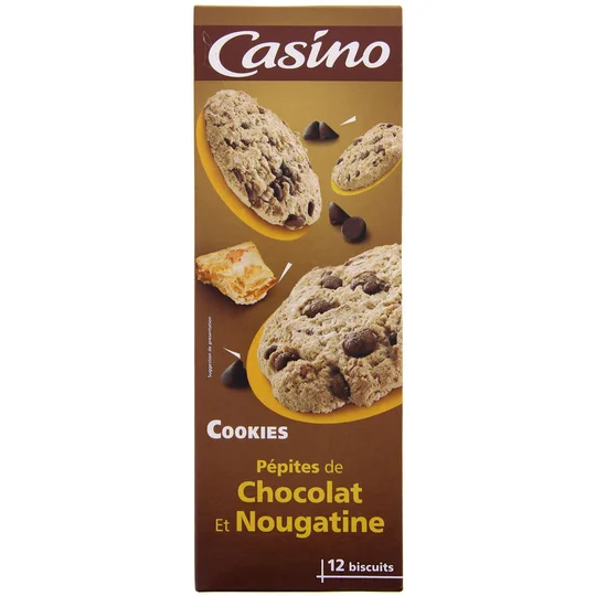 Cookies - Nougatine - Pépites de chocolat