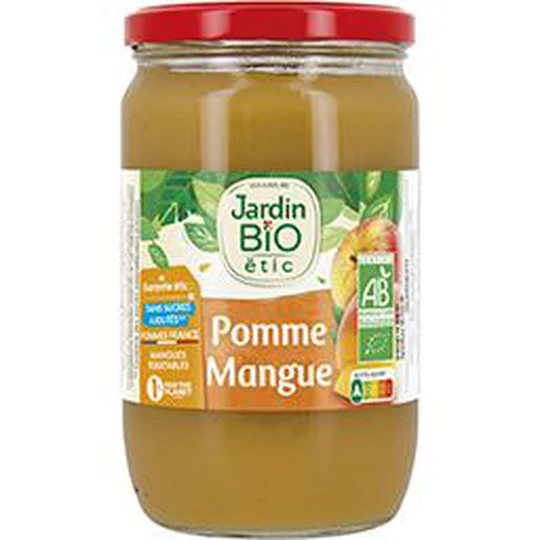 Purée pomme mangue Bio