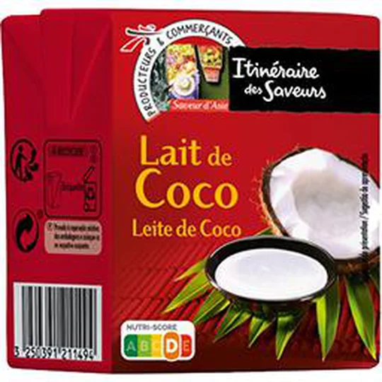 Saveur d'Asie - Lait de coco