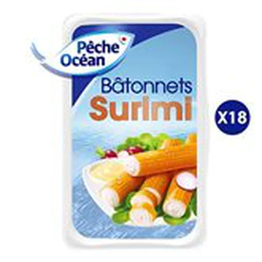 Bâtonnets de Surimi MSC - x18 bâtonnets