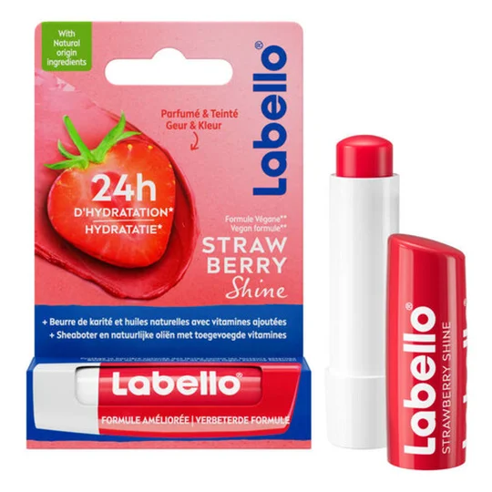 Stick soin des lèvres hydratant fraise