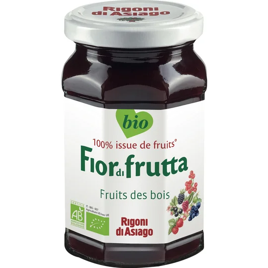 Confiture de fruits des bois bio