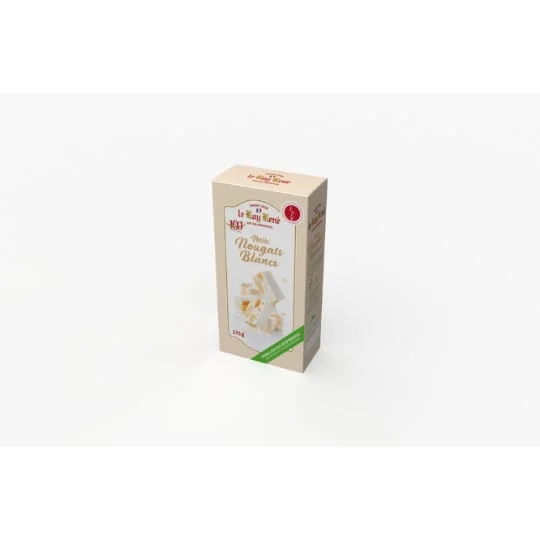 Confiseries nougat blanc