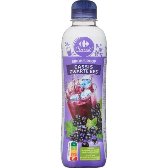 Sirop cassis