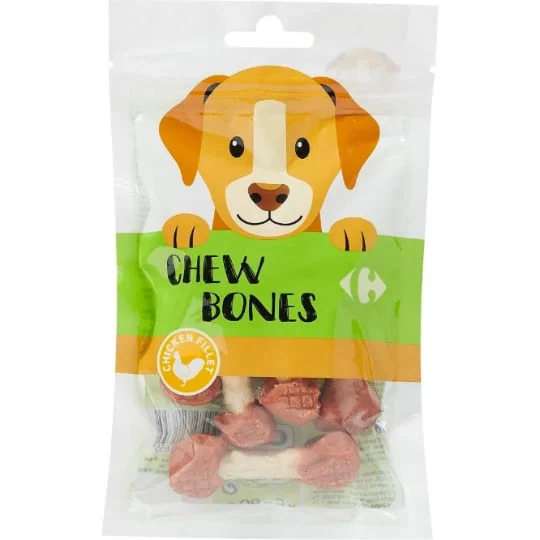 Récompense pour chien haltères poulet