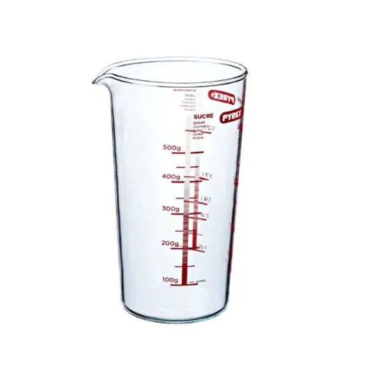 Verre mesure En verre