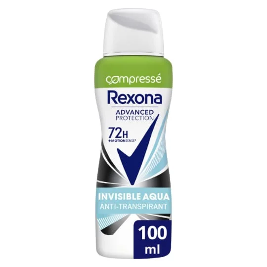 Déodorant spray compressé 72h anti-transpirant anti-traces
